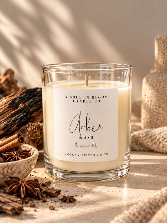 Amber & Ash | 300g Soy Candle